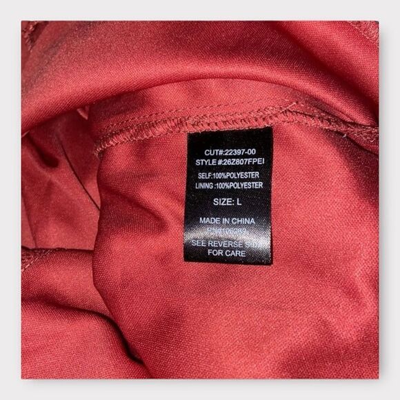 Trixxi Floral Spaghetti Strap Layered Mini Dress Size LJ - Picture 9 of 11